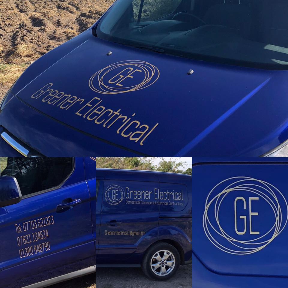 Electrician conducting EICR inspection