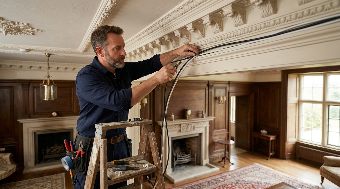 Top Methods for Concealing Modern Wiring in Character Properties (Without Losing the Period Feel)